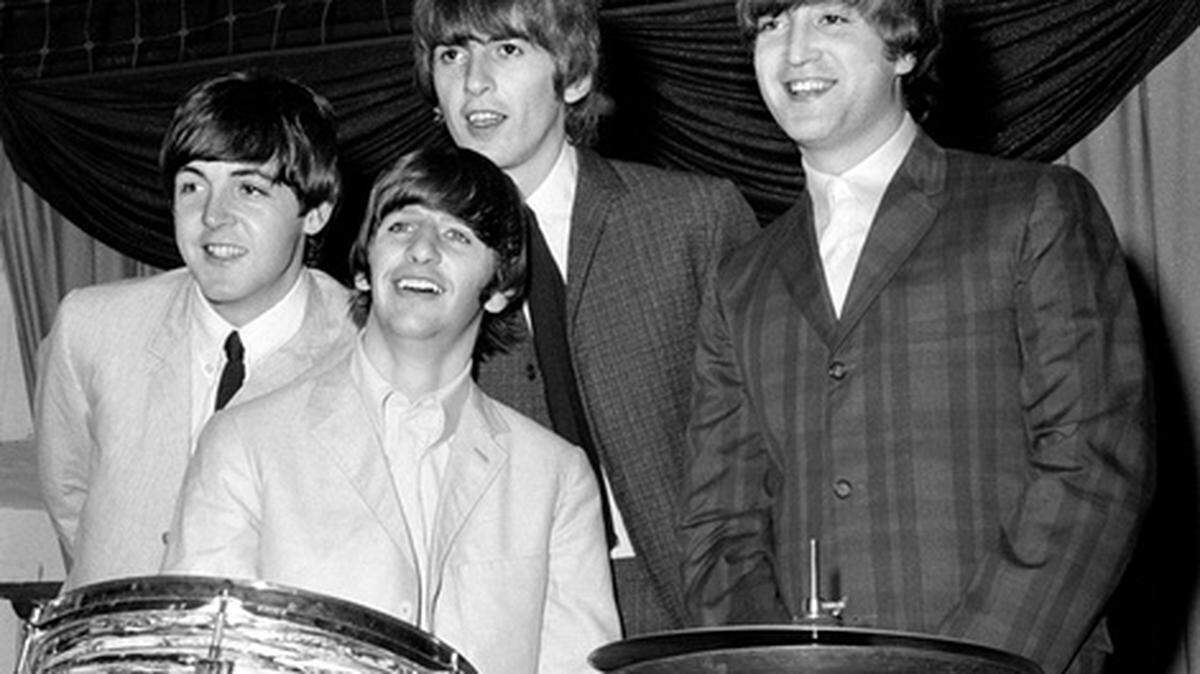 The Beatles at Maple Leaf Center in Toronto, Sept. 7, 1964. Photo: THE BOB BONIS ARCHIVE