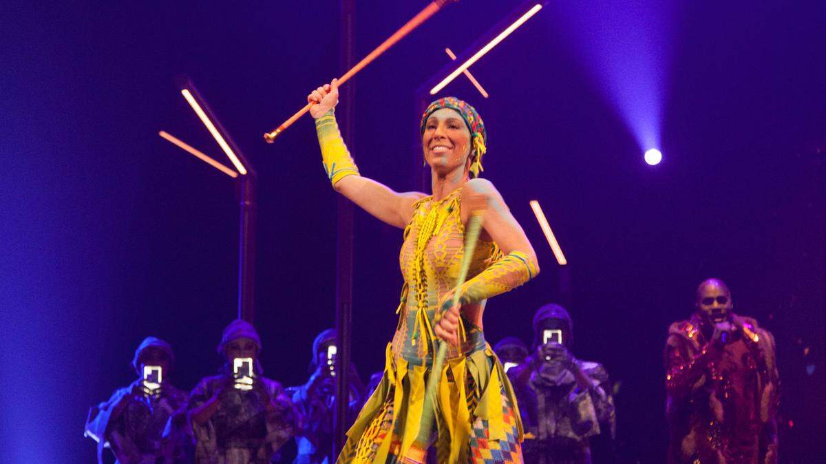Miami native Jennifer Marcus performs in Cirque du Soleil's 'VOLTA.'
