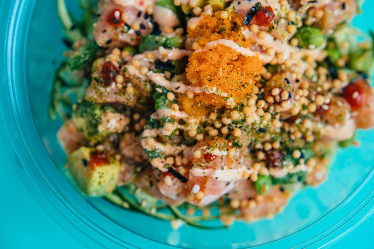 A poke bowl from Poke OG.