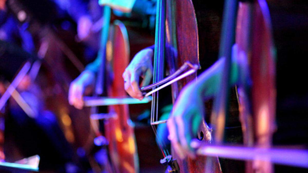 The New World Center hosted its second Pulse event, combining visual displays with live music. Photo: Tomas Loewy
