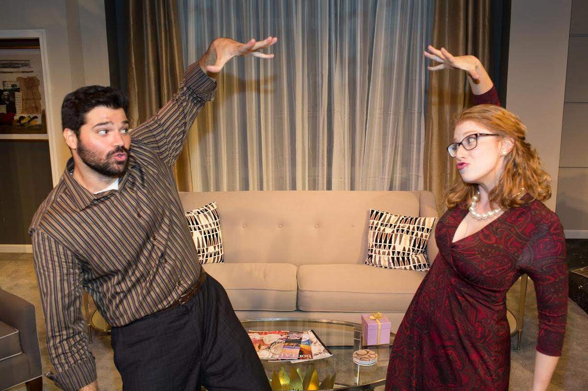 Pablo (Alex Alvarez) and Charlotte (Ilana Isaacson) are sympatico in 'The Goldberg Variations.'