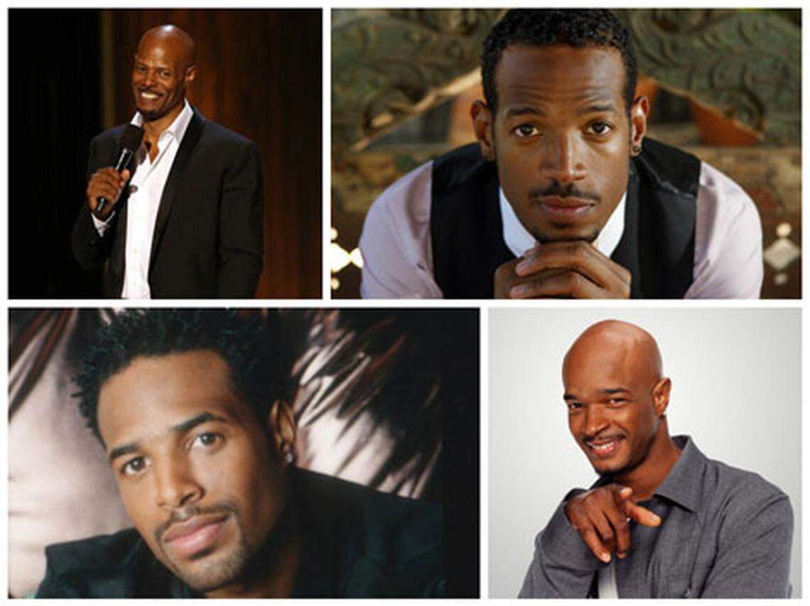The Wayans Brothers: Clockwise from top right, Marlon, Damon, Shawn, and Keenen Ivory.
