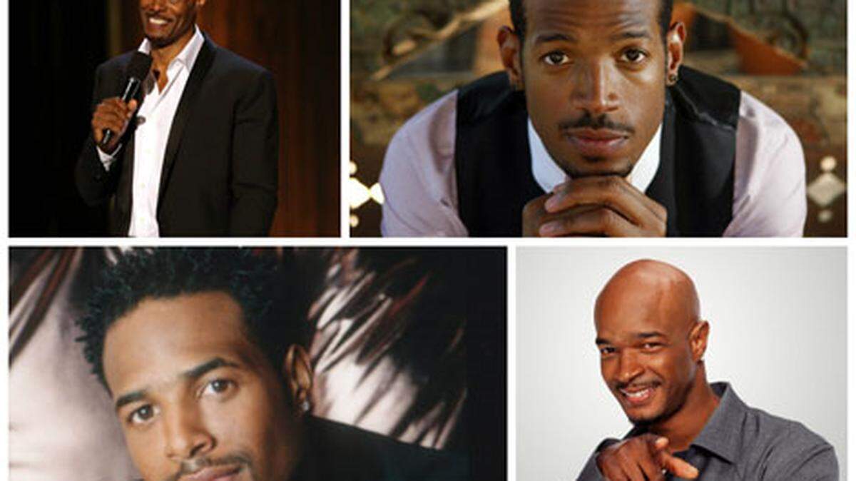 The Wayans Brothers: Clockwise from top right, Marlon, Damon, Shawn, and Keenen Ivory.