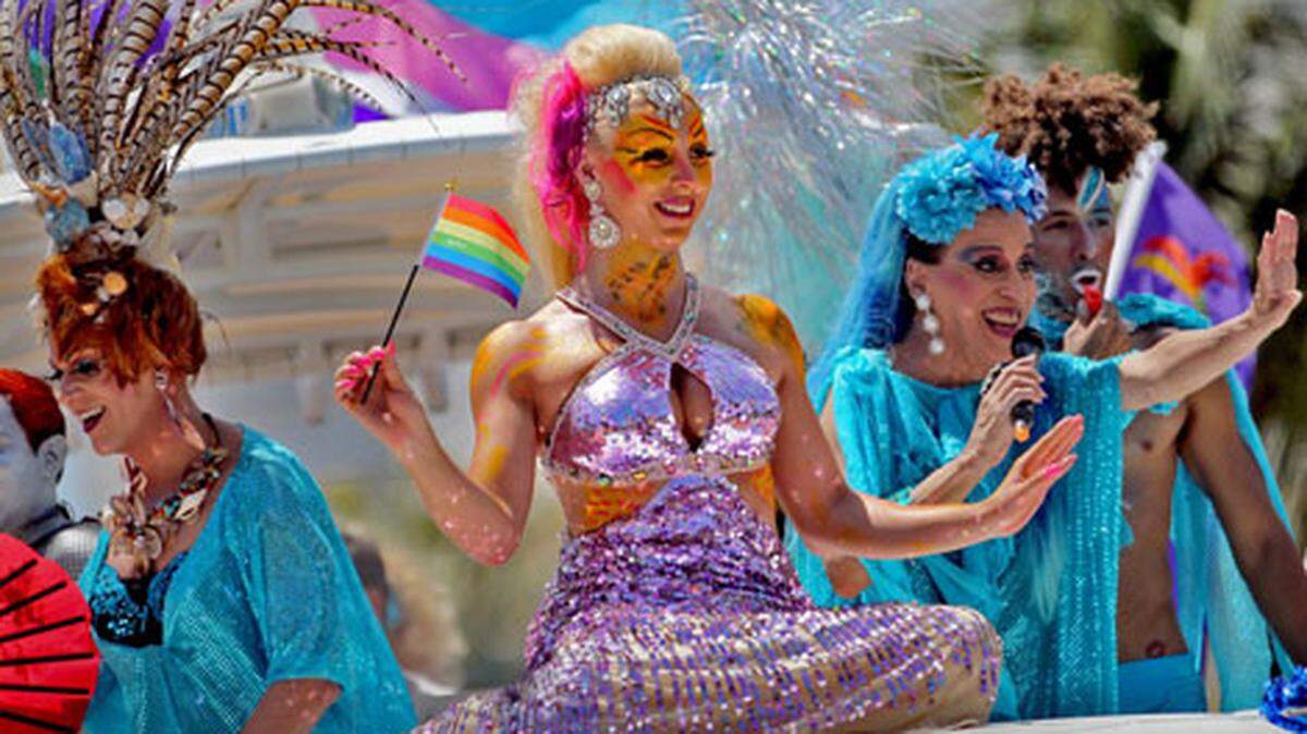 Miami Beach Gay Pride. PHOTO: Patrick Ferrell
