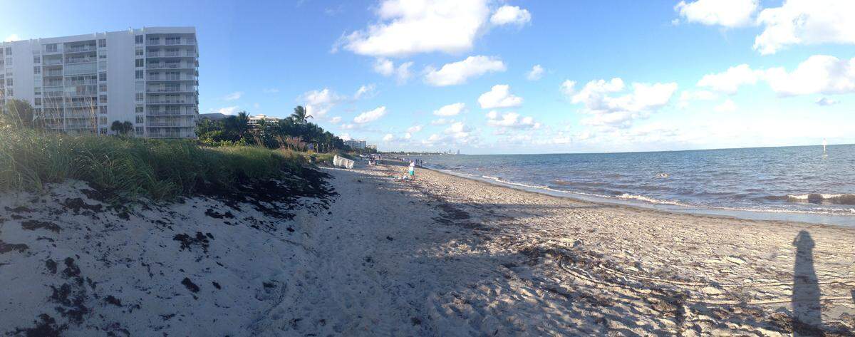 The sands outside the Key Biscayne Beach Club