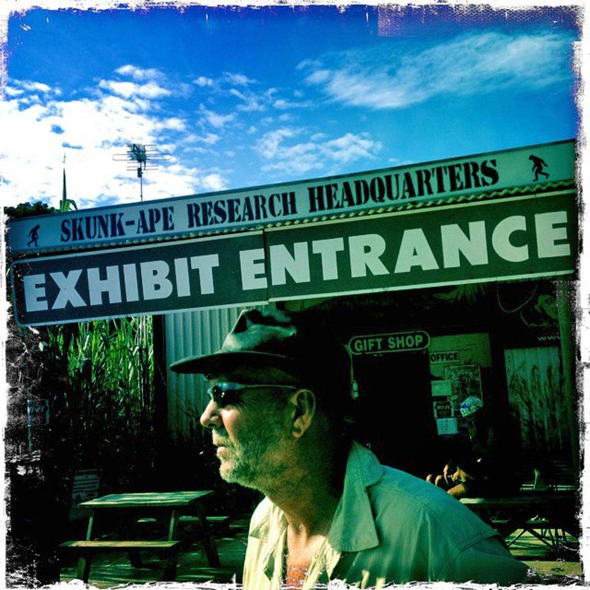 David Shealy runs the Skunk-Ape Research Headquarters and Camp grounds in Ochopee, Florida.