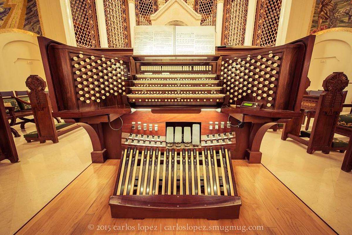 Trinity Cathedral organ where Matthew Steynor performs the Lutheran Ludes organ recital. (Facebook)