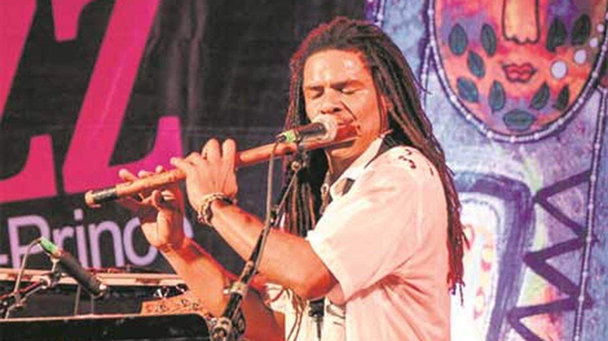 The group Bwakoré performs at the Port-au-Prince International Jazz Festival in January.
