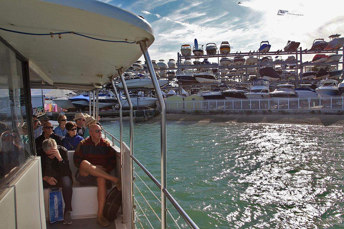 The Island Queen is one of many water taxi services that offers ferrying services