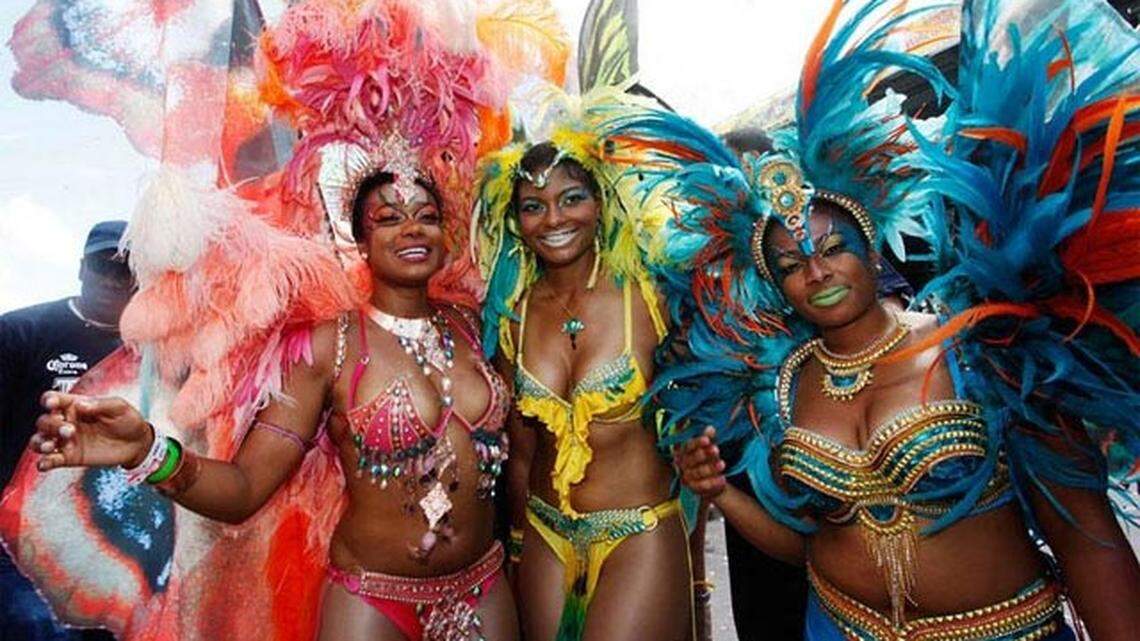 Miami-Broward Carnival brings out the feathers and sequins for a day-long party.