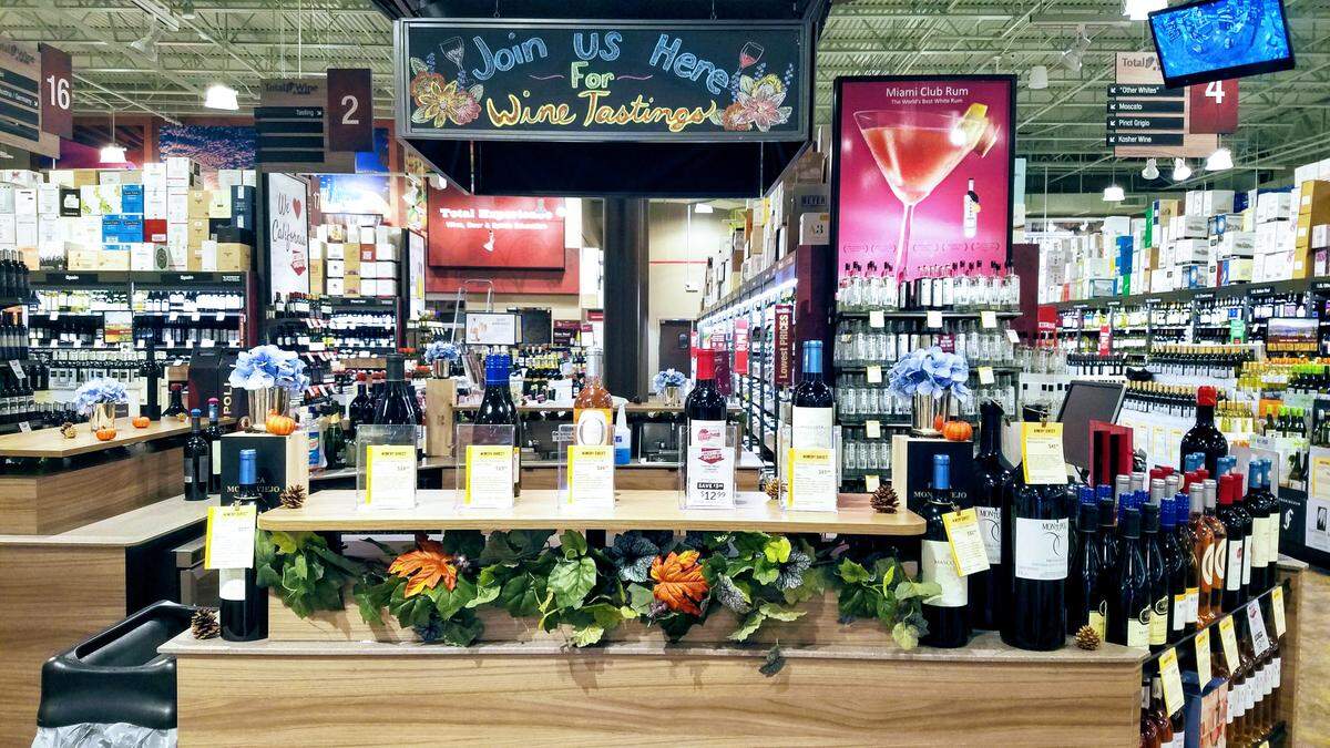 Total Wine in Aventura.