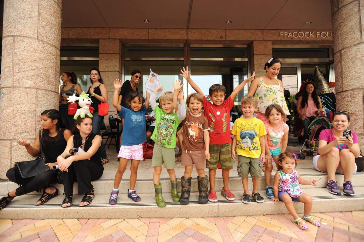 Kids having fun at last year's ArtsLaunch. (Handout)