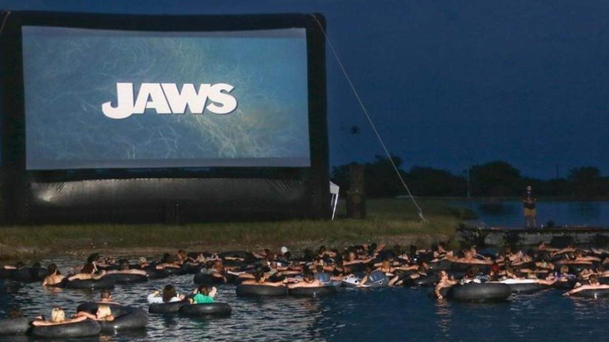 Want to watch 'Jaws' in the ocean? That's not terrifying AT ALL.