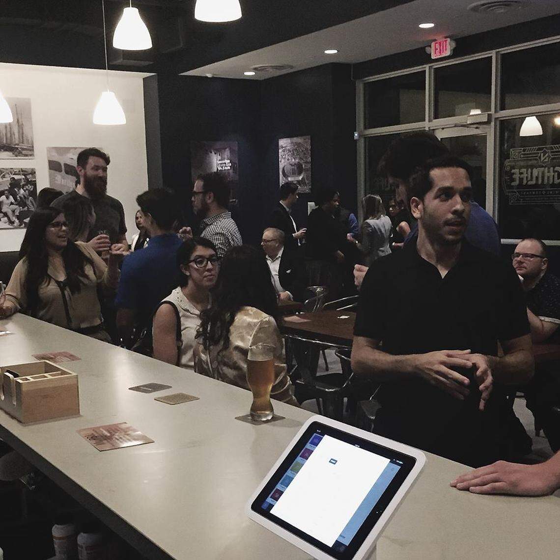 The scene at Nightlife Brewing Co. at Marlins Park (Facebook)