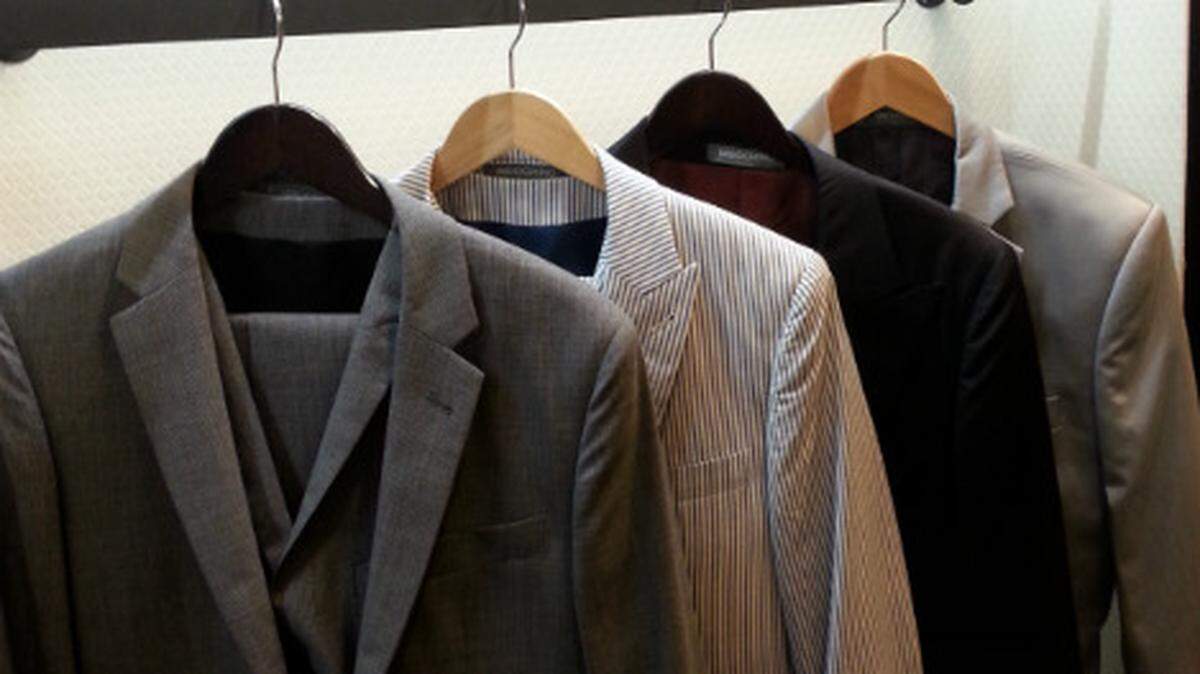 Indochino suits at the Traveling Tailor in Miami