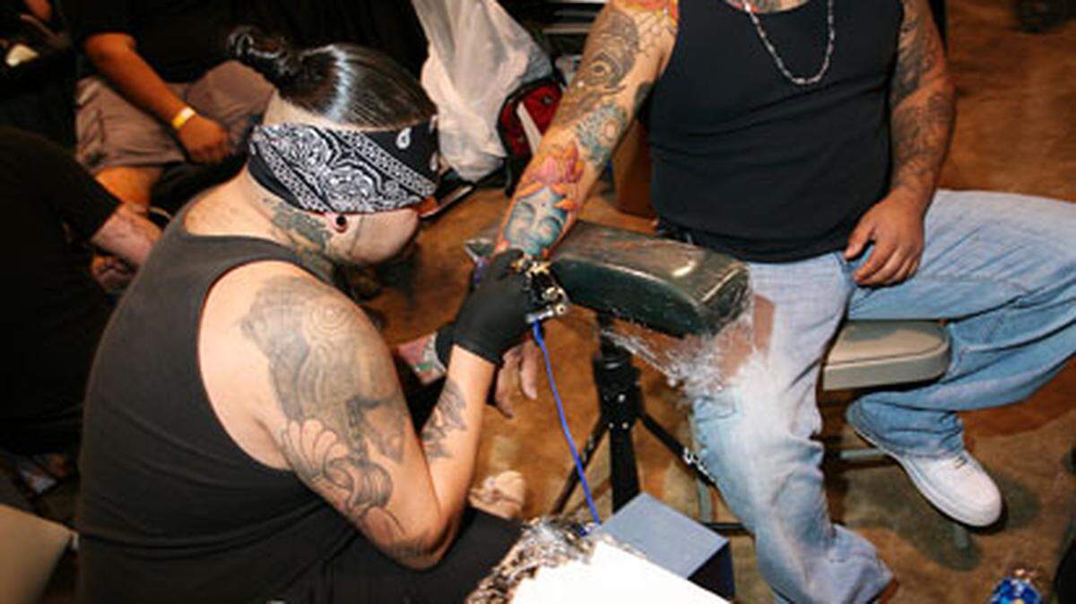 Miami Tattoo Expo 2009 at the Miami Beach Convention Center. Photo: Jipsy
