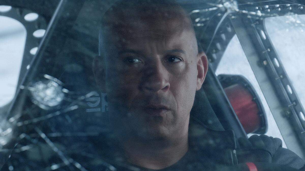 Vin Diesel in the film "The Fate of the Furious." (Universal Pictures)