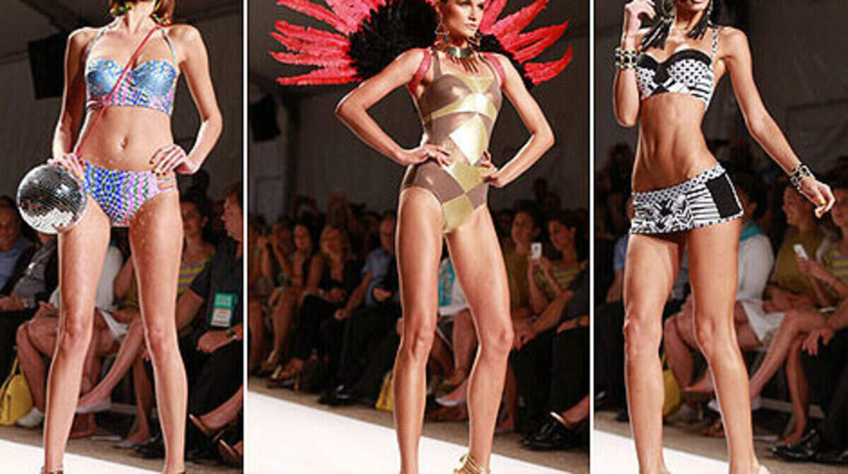 Selections from the Red Carter runway show at MBFW SWIM 2013. Photo: Tomas Loewy