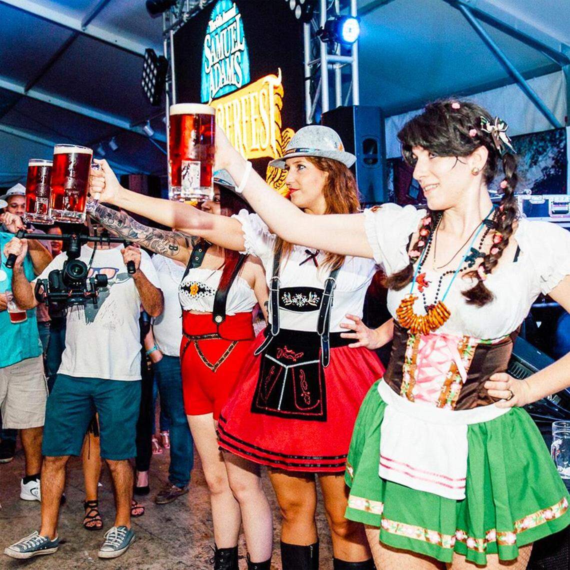 Be part of the "Brewlympics" at the Sam Adams Octoberfest in Wynwood. (Facebook)