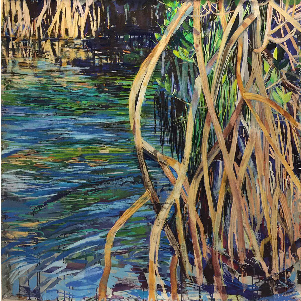 "Wild Oasis" is a Bakehouse first one-woman show featuring paintings by Jacqueline Roch. The paintings celebrate 100 years of the Parks Service and will be revealed at Bakehouse's 30th anniversary celebration.