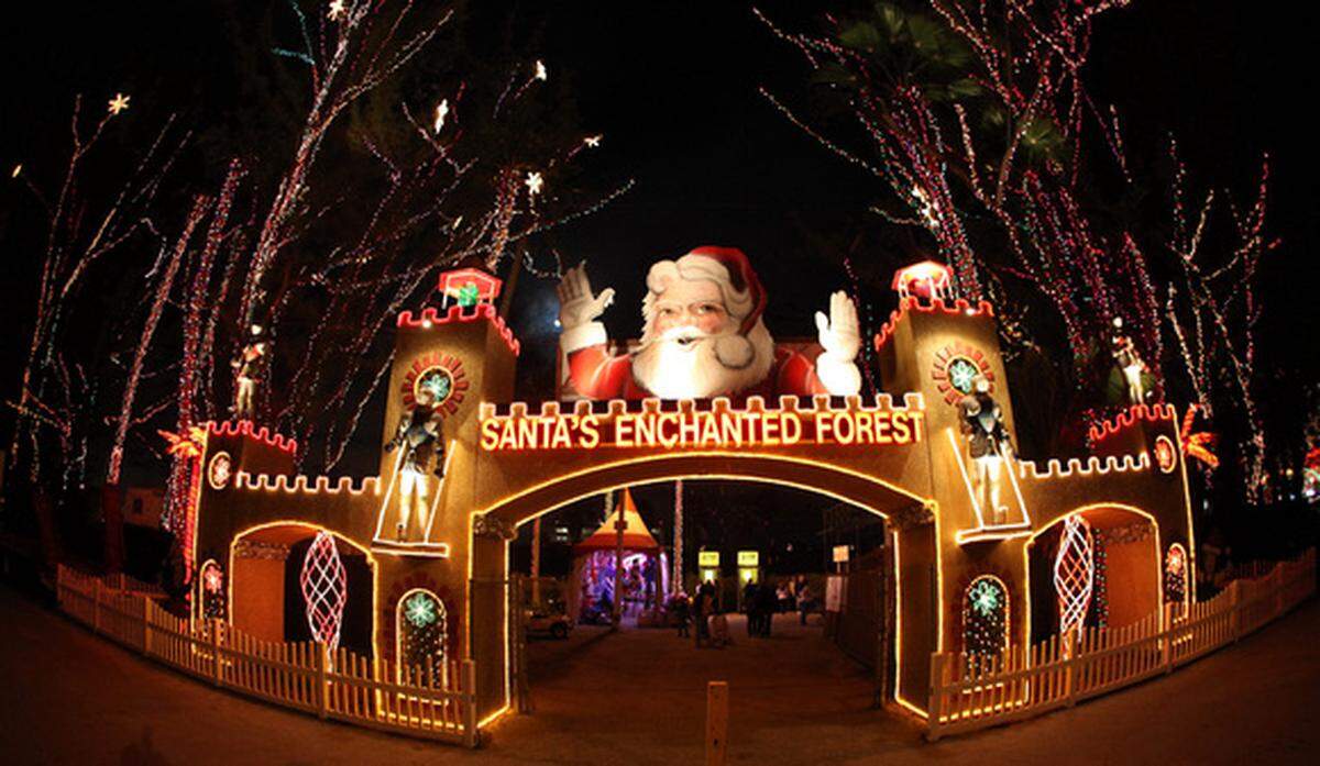 Santa’s Enchanted Forest - a holiday paradise or a parent’s worst nightmare.