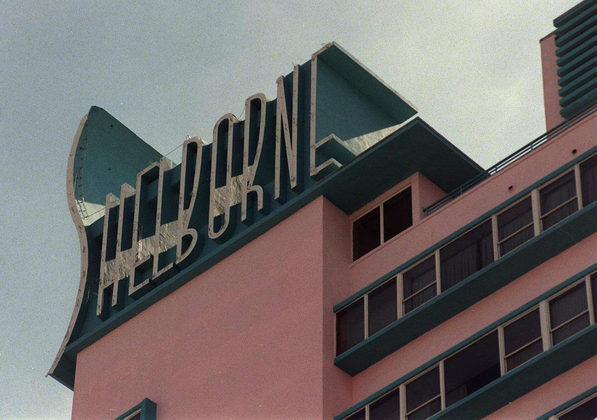 The Shelborne Hotel, 1801 Collins Ave., Miami Beach, in 1999