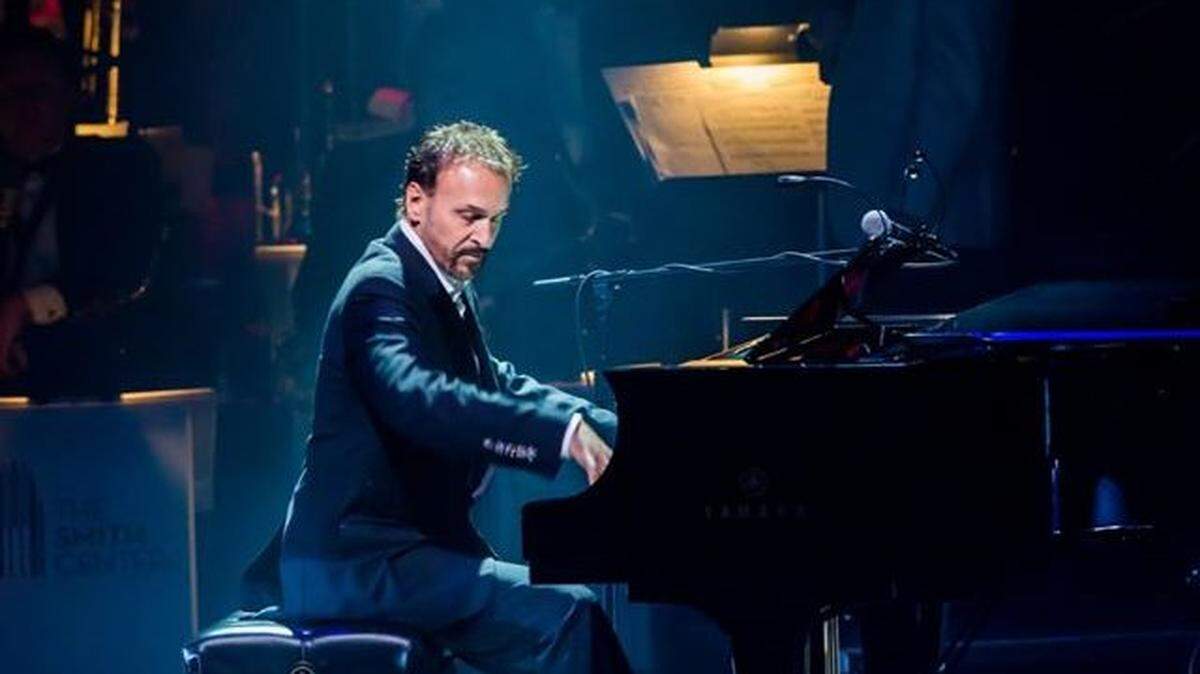 Philip Fortenberry performs Hands of Liberace at Aventura Cultural Arts Center.