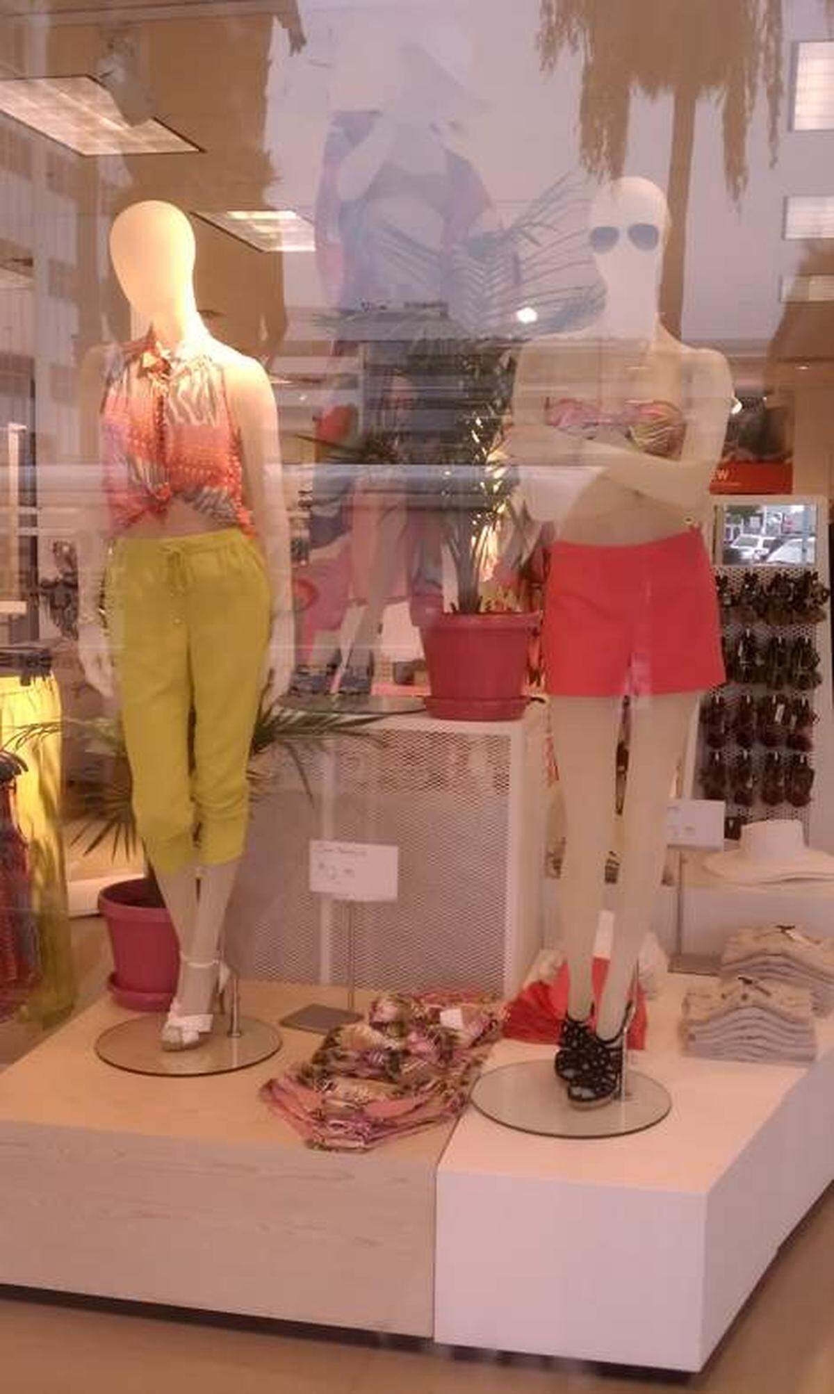 Ladies apparel at the H&amp;M pop-up store on Miami Beach off Lincoln Road (1669 Meridian Ave., Miami Beach). For more info, go to: https://www.miami.com/hampm-pop-shop-opens-miami-beach-friday-june-1-article