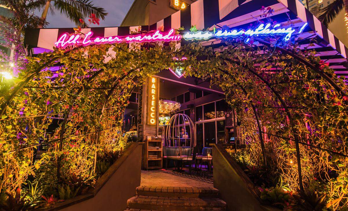 On Tuesday, Barsecco will transform into the retro Cottontail Supper Club.