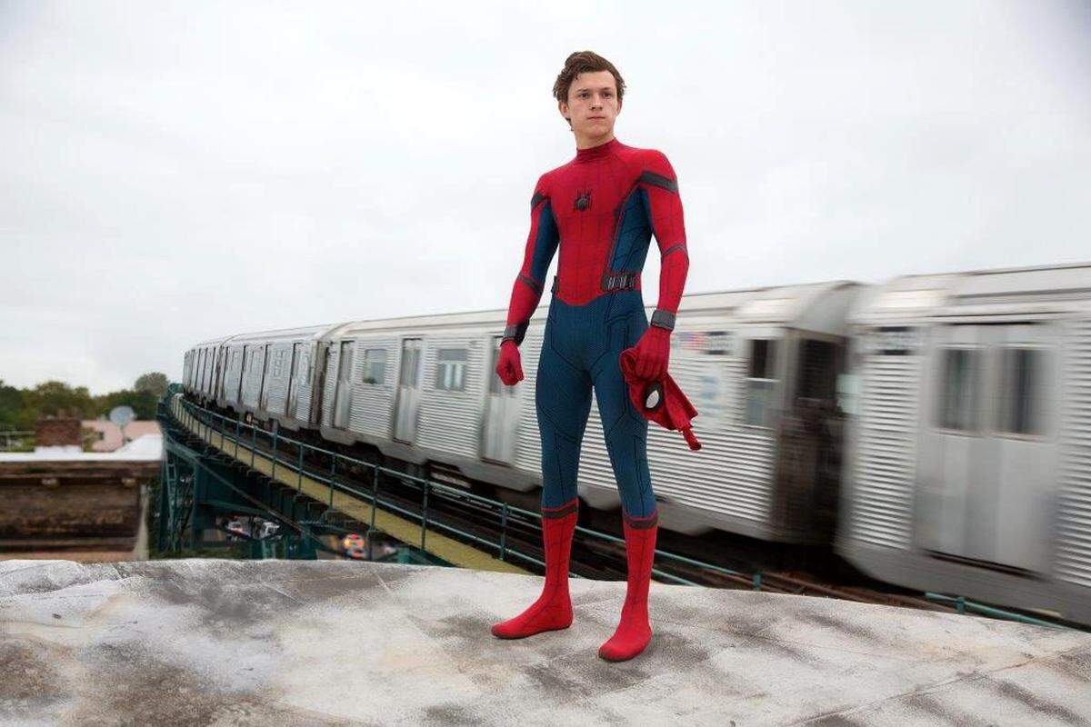 Tom Holland stars as Peter Parker-Spider-Man in "Spider-Man: Homecoming," a joint production between Sony and Marvel Studios.