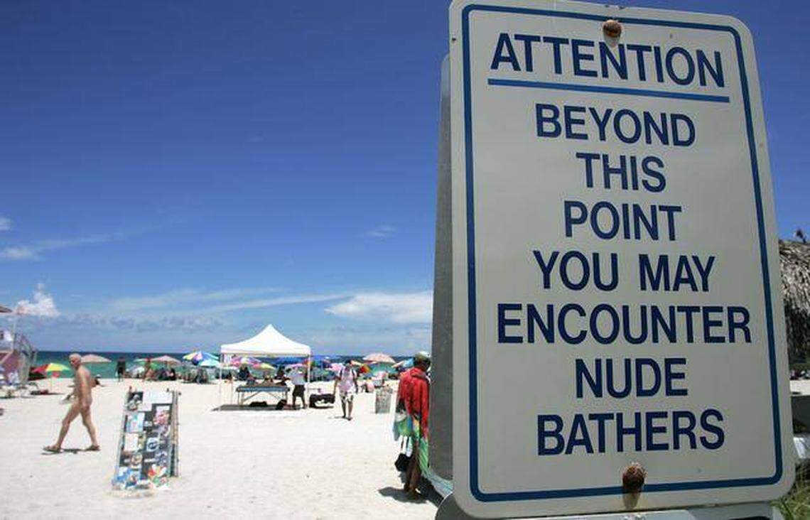 If you don’t want to see sunbathers in all their wrinkly glory, steer clear of Haulover Beach.
