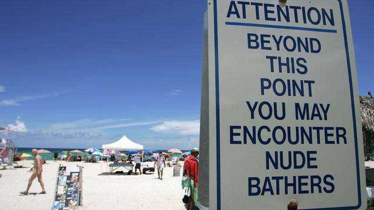 If you don’t want to see sunbathers in all their wrinkly glory, steer clear of Haulover Beach.