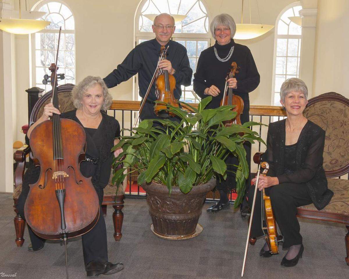 Con Brio Quartet performs a concert of music by Beethoven and Brahms.