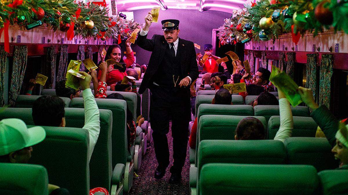 Polar Express on Brightline.