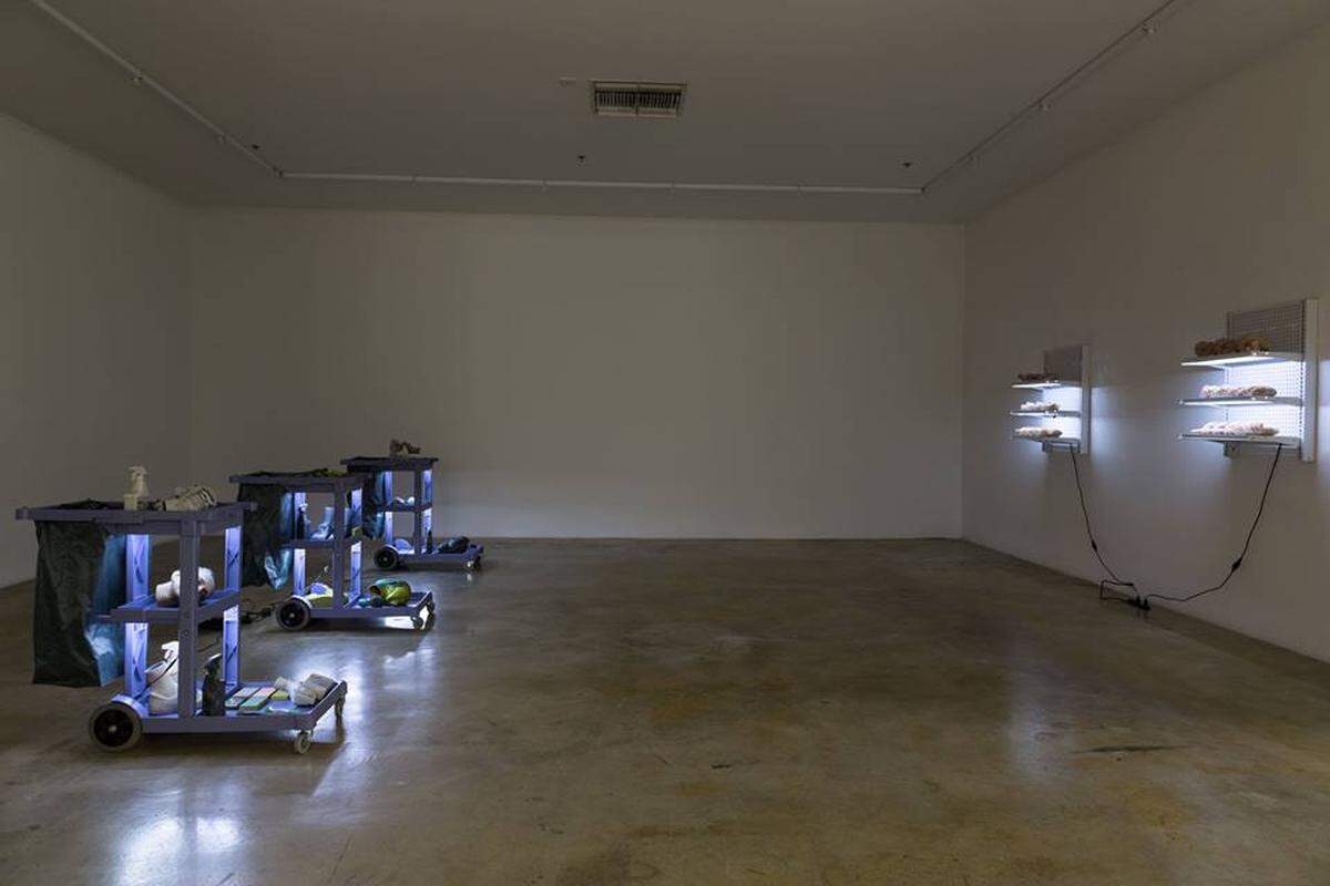 Installation that's part of the "Still Human" exhibition at Rubell Family Collection. (Facebook)