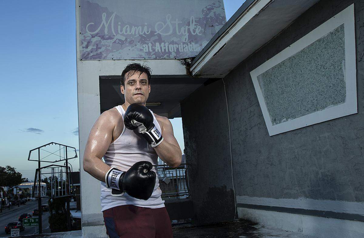 Will you meet the boxer, played by Daniel Gil? Maybe.