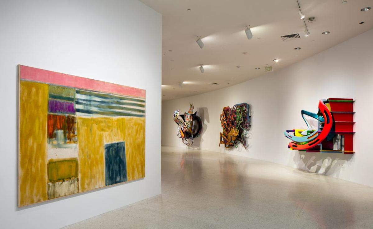 Frank Stella's retrospective is currently on view at NSU.