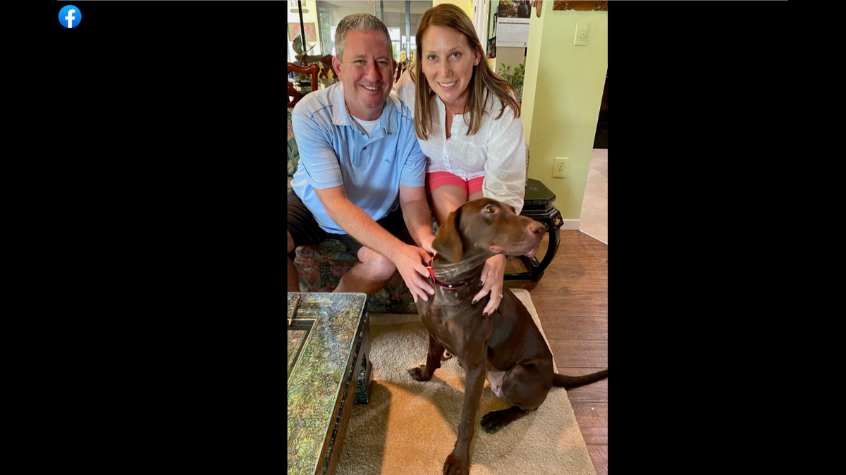 Moka the dog found a new home after she was in a “makeshift facility,” rescuers said.