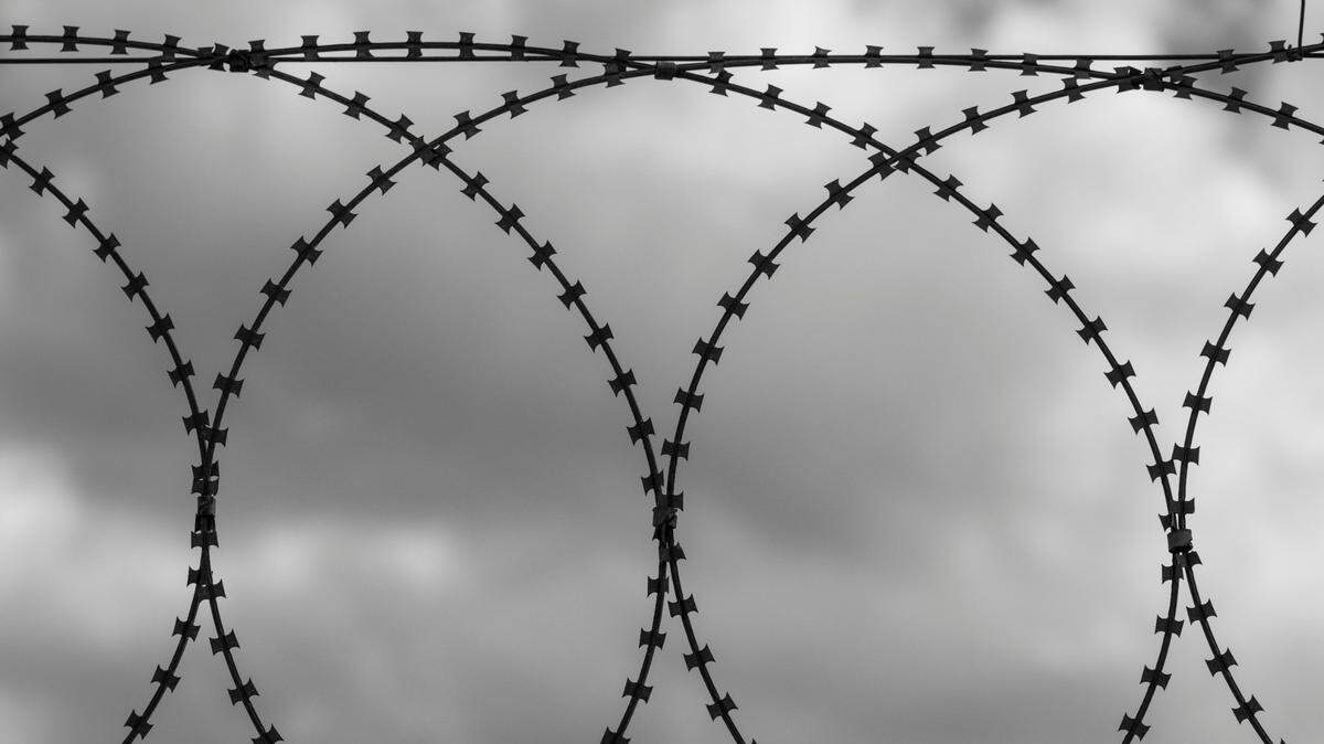 A 19-year-old found trapped at an abandoned New York prison is charged with trespassing, state police said.