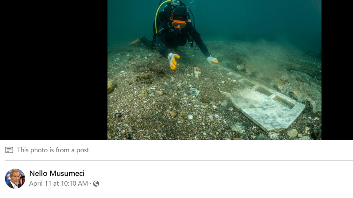 The altars date to the second half of the first century, experts said.