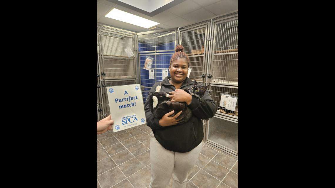 Leonard was adopted after being the target of whispers and snickering, an animal shelter said.