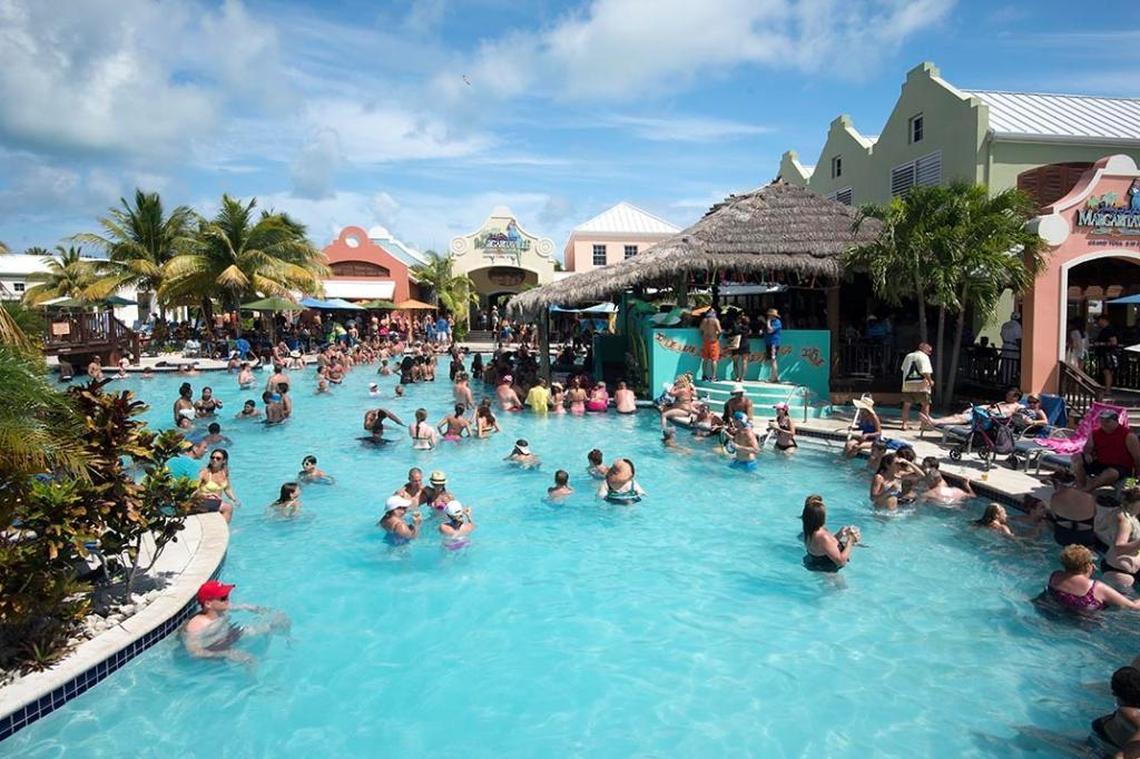 Visitors at the Margaritaville Grand Turk. Of the islands hit by both Hurricanes Irma and Maria, Turks and Caicos made one of the fastest recoveries.