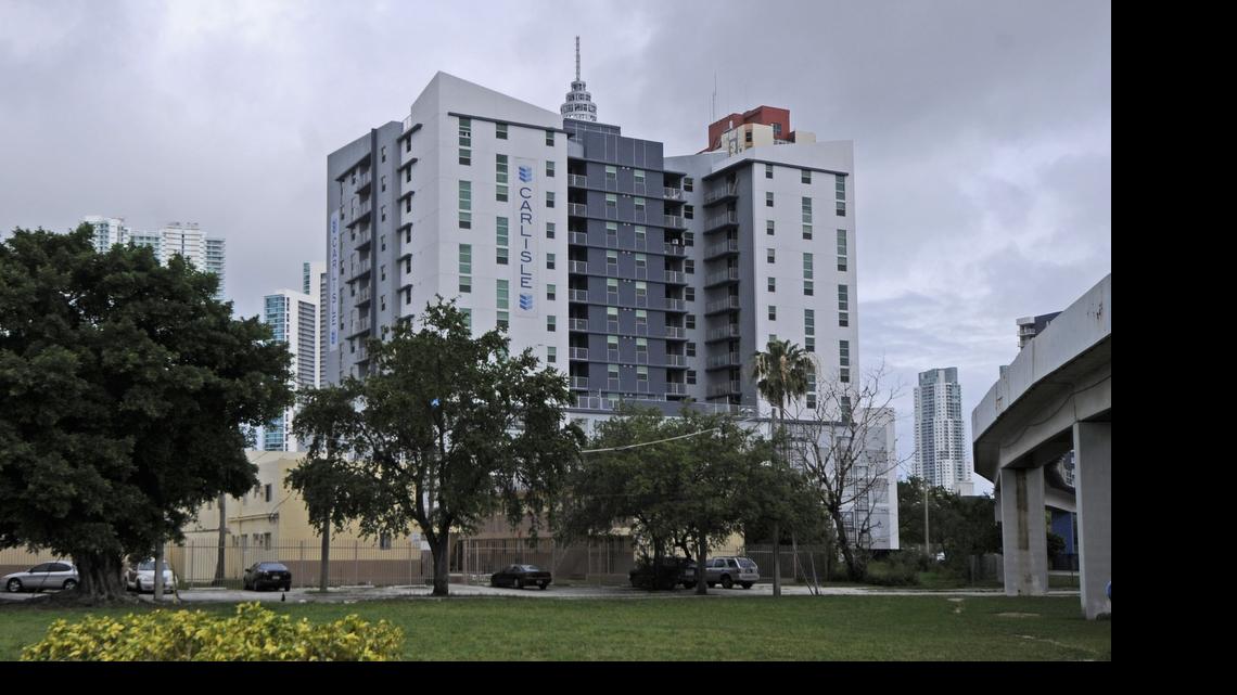 
An affordable housing complex in Overtown built by the Miami-based Carlisle Development Group.
