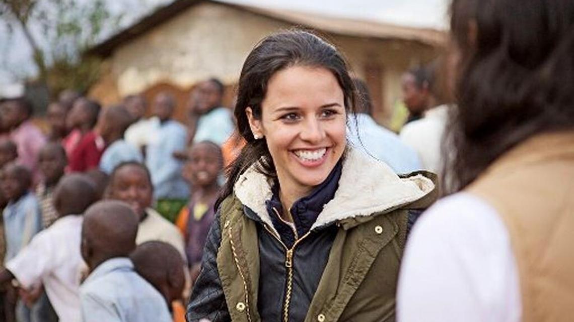 Trina Spear, a founder of FIGS, delivers free scrubs to medical workers as part of FIGS’ Threads for Threads philanthropic program.