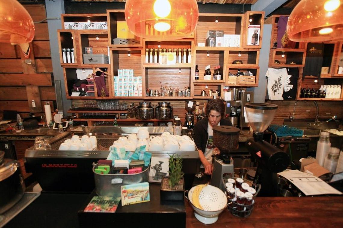 A view of Panther Coffee Wynwood on Thursday, July19, 2017, in Miami.