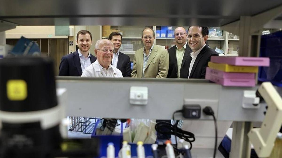 Pictured is part of the Miami-based Biscayne Pharmaceuticals team in 2016. Biscayne spun out Biscayne Neurotherapeutics, which raised $3 million in funding.