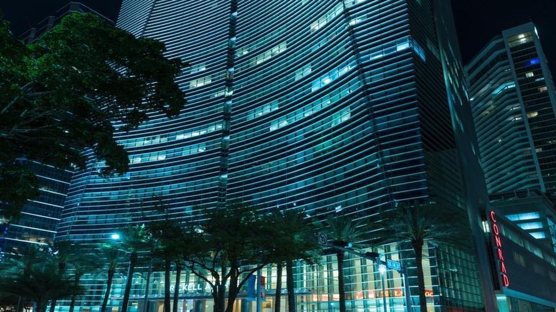 The Conrad Brickell Downtown hotel in the iconic Brickell Arch Tower has been sold for $72 million to new owners.