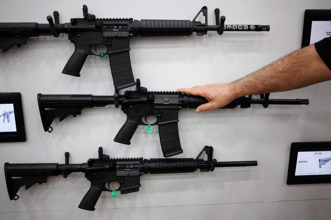 AR-15 rifles and their cousins are among the nation’s most popular and profitable weapons. The AR-15 fires one bullet with each pull of the trigger — thus, semiautomatic — but it is easily modified to shoot continuously until the trigger is released.