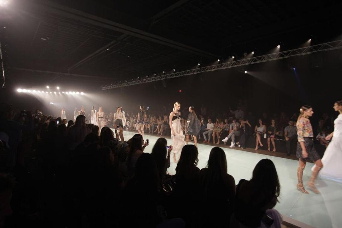 A runway scene from last year’s Miami Fashion Week, which returns May 31-June 4.