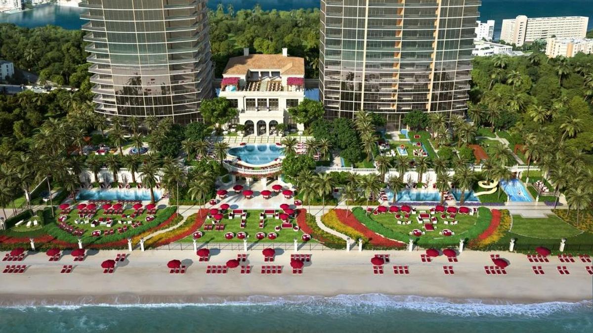 
A 3-D real estate rendering of The Estates at Acqualina was created by Miami-based ArX Solutions, which is adding an office in Europe.
